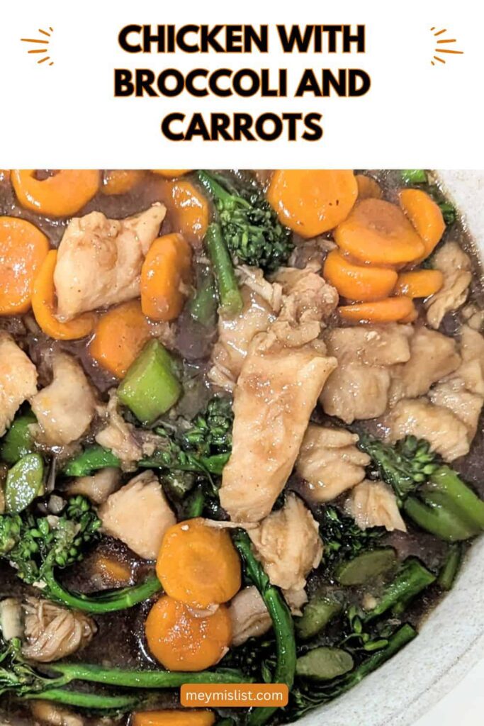chicken with broccoli and carrots