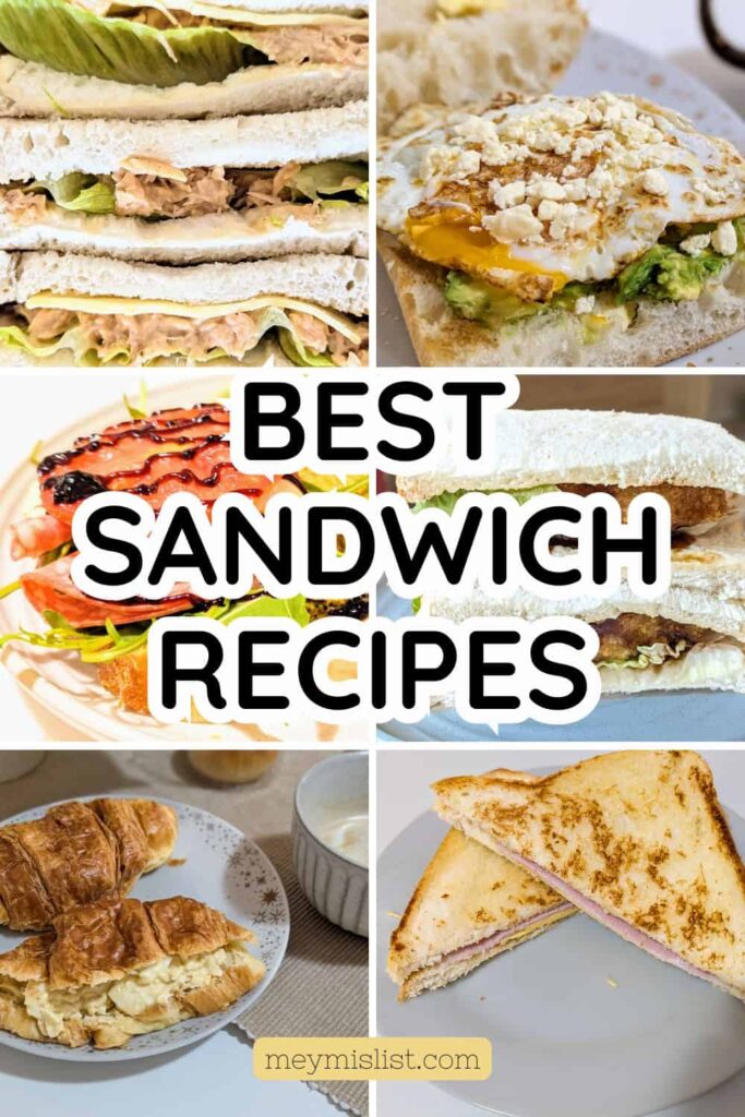 best sandwich recipes