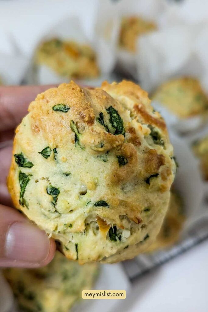 spinach and cheese muffins