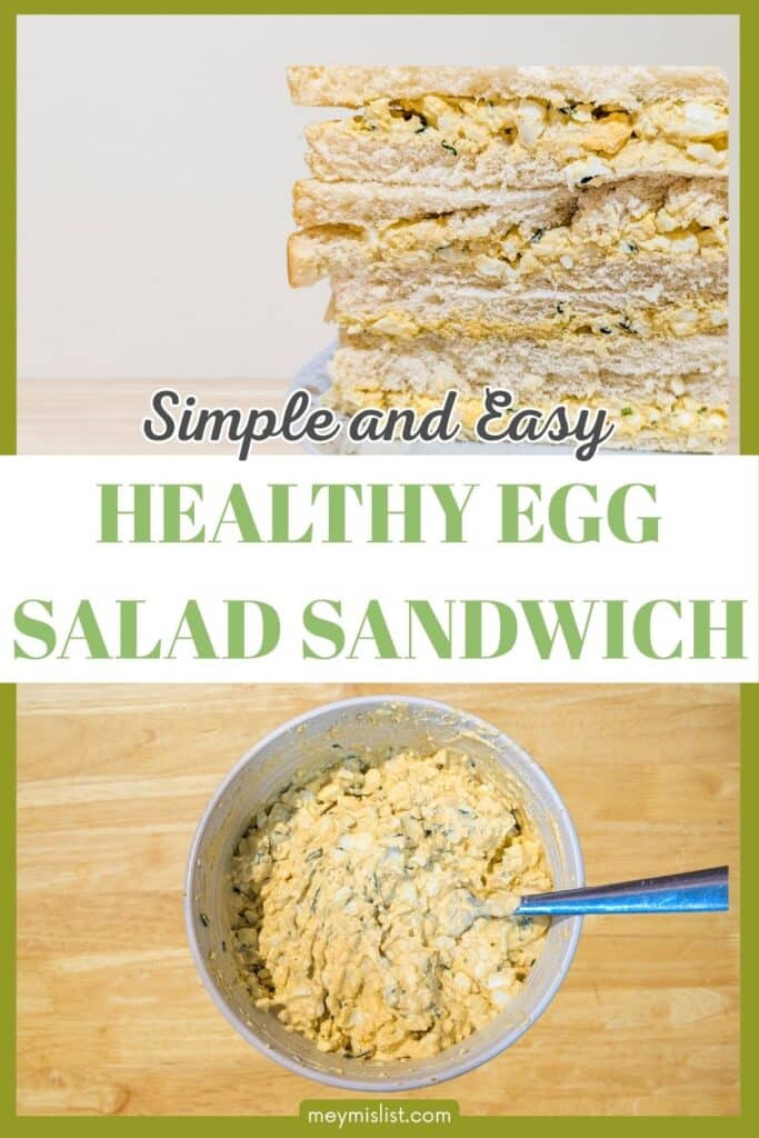 healthy egg salad sandwich