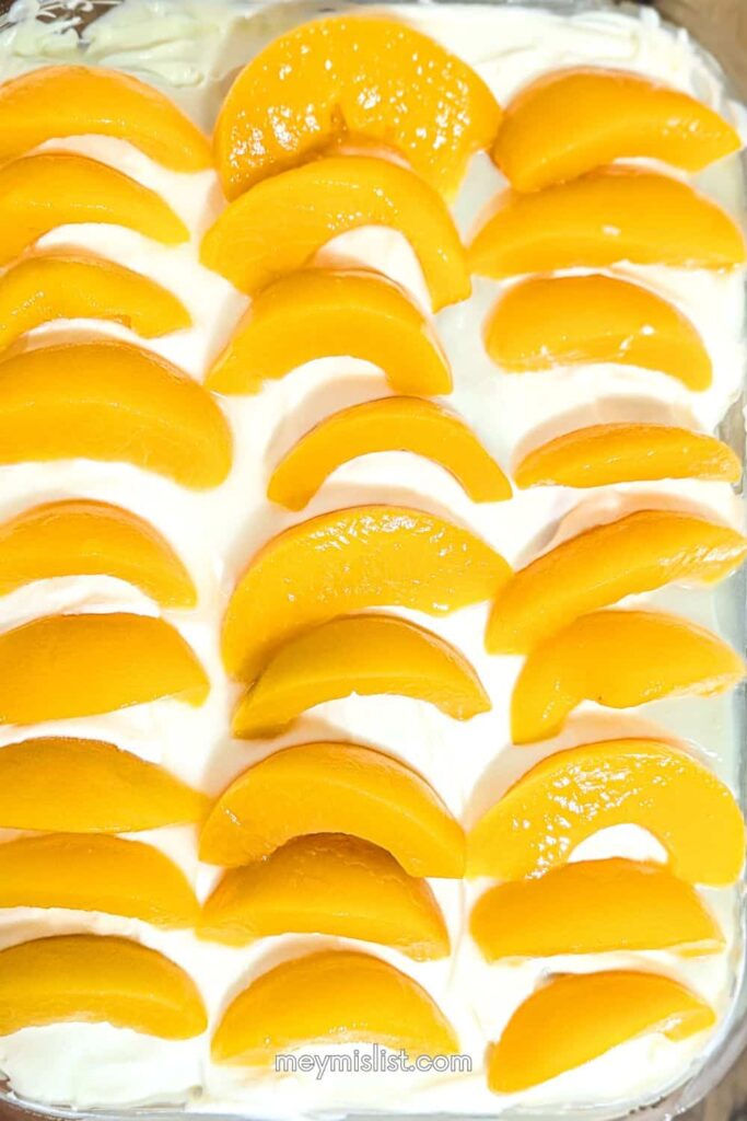 peach mango float