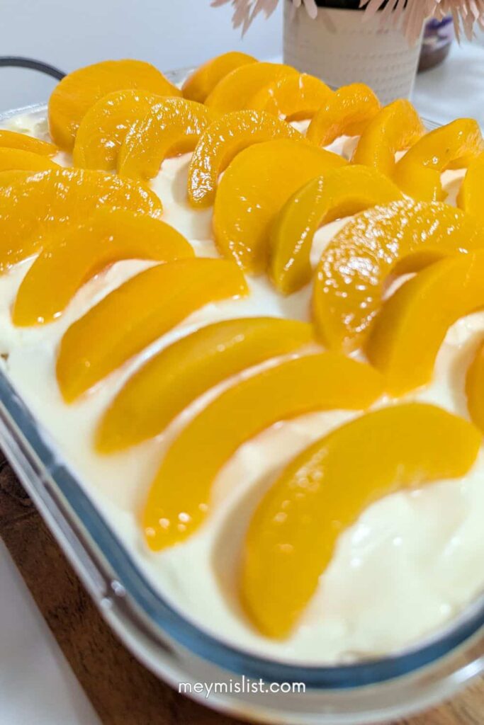 peach mango float