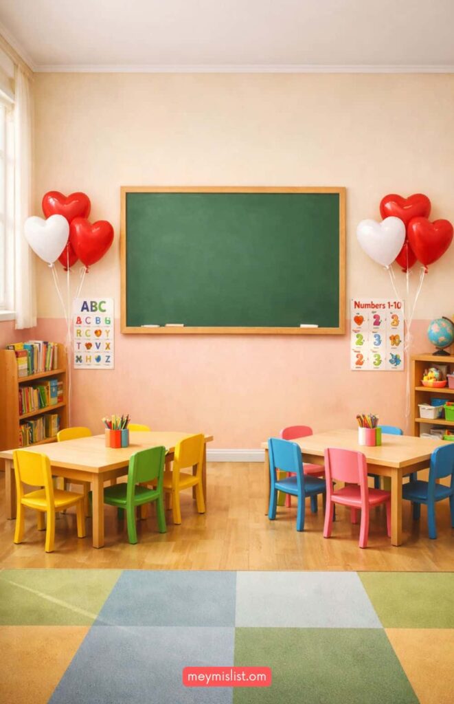 valentine's day decorations for classroom