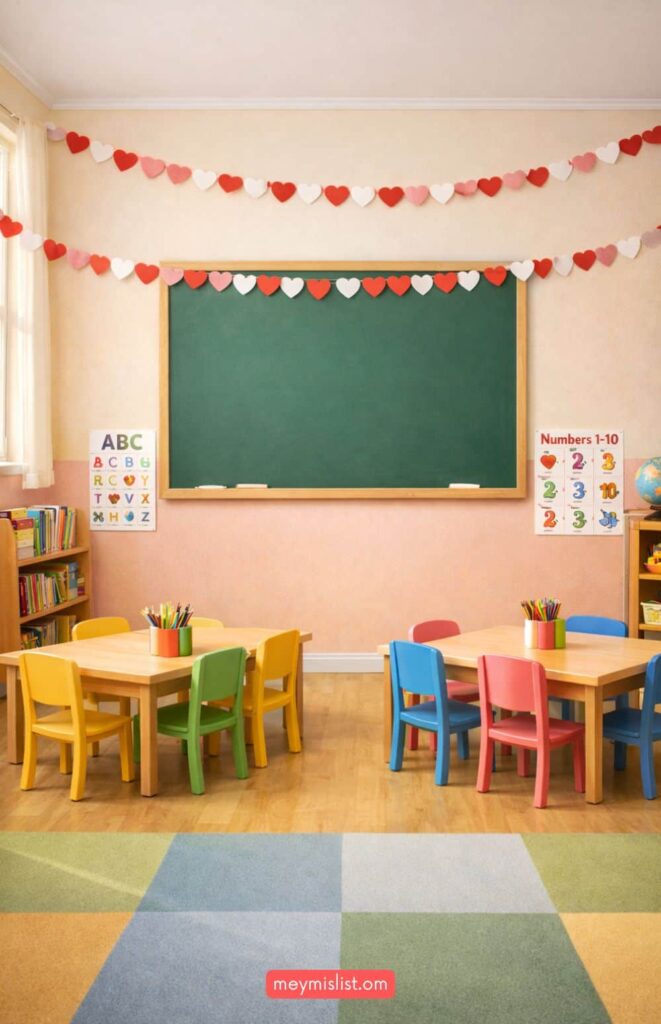 valentine's day decorations for classroom
