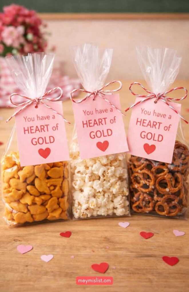 valentine's day snacks for kids
