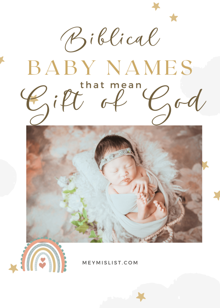 baby names that mean gift of god