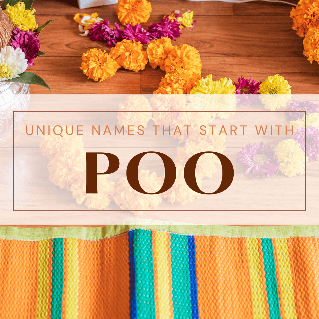 baby names that start with poo
