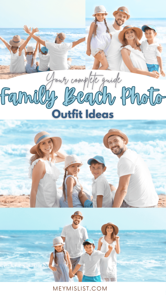 beach family photoshoot outfit ideas