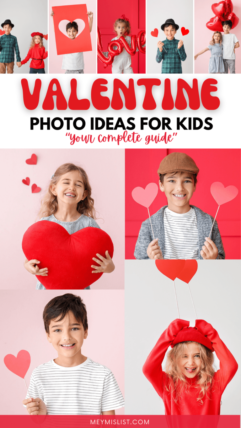 valentine photoshoot ideas for kids