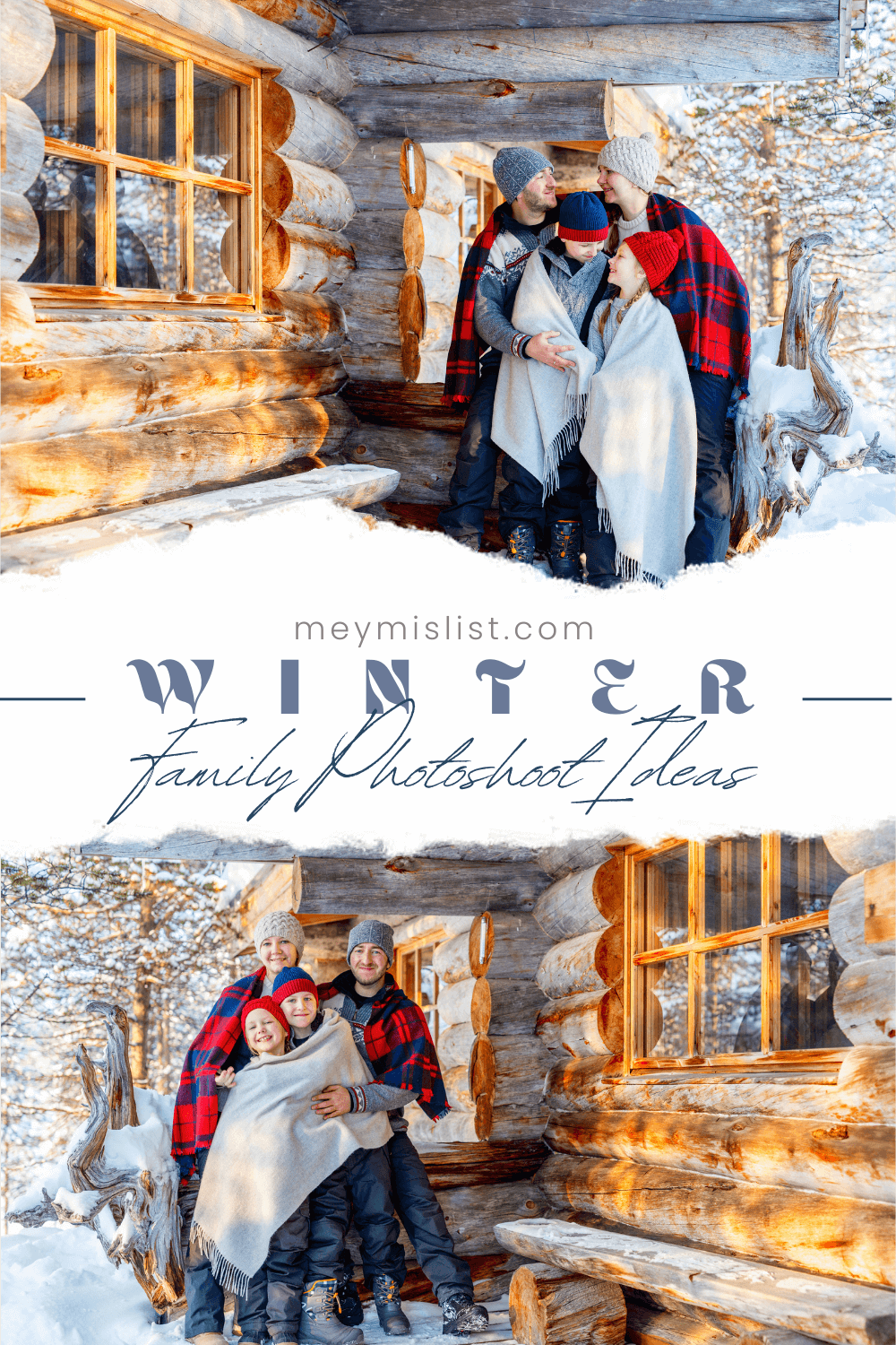 winter family photoshoot ideas 11