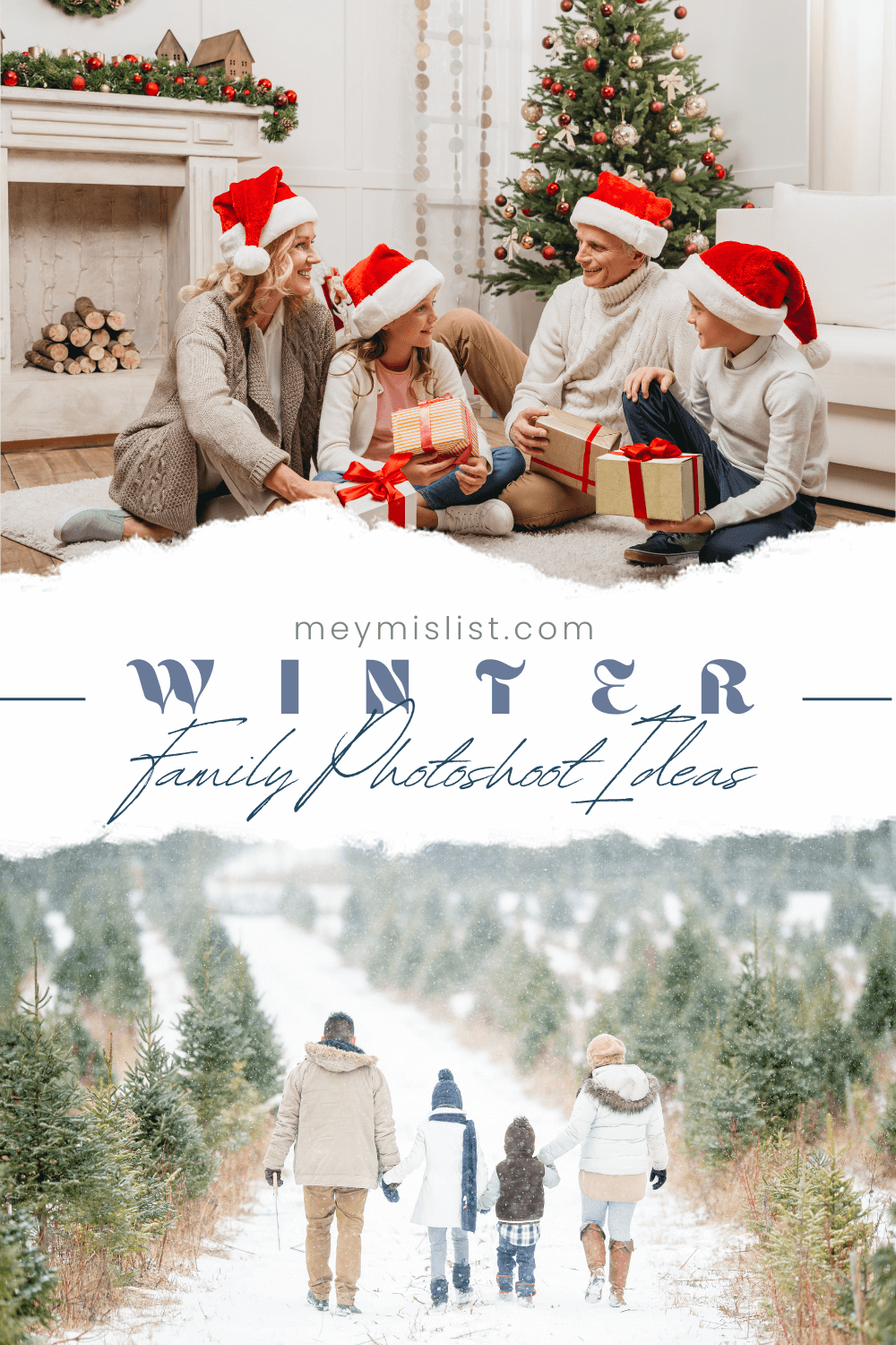 winter family photoshoot ideas 8