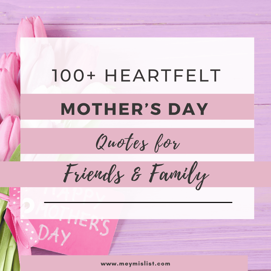 mother's day quotes for friends and family