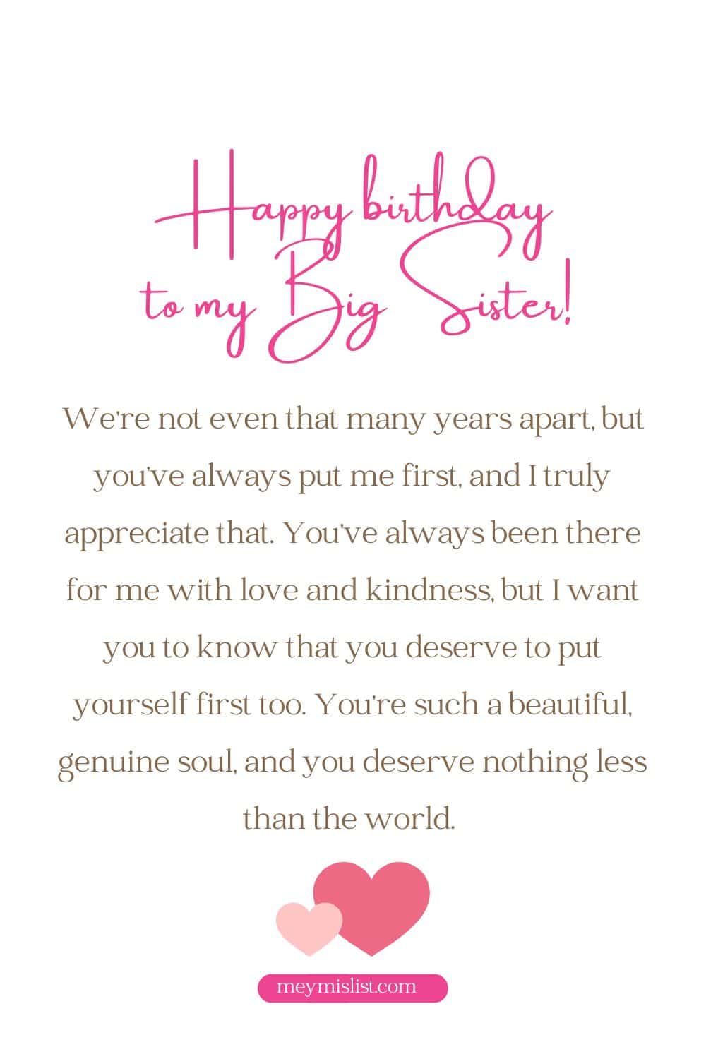 40+ Happy Birthday Wishes and Prayers for your Sister | MeymisList