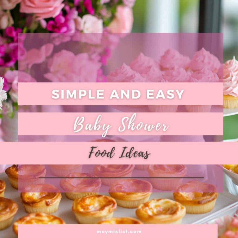 baby shower food ideas