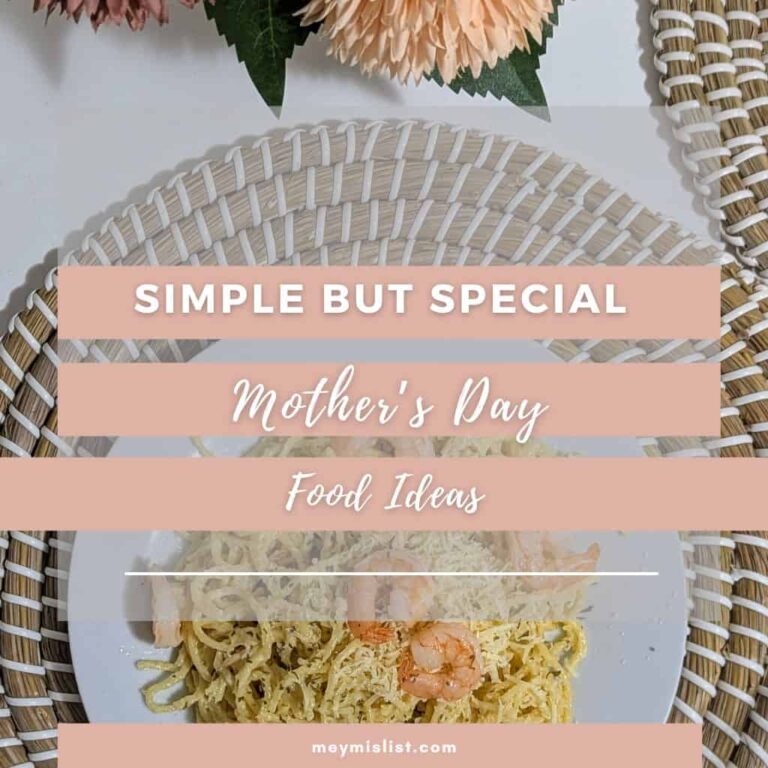 mother's day food ideas