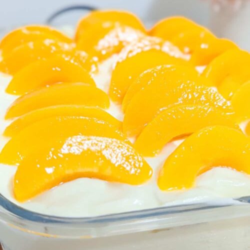 peach mango float