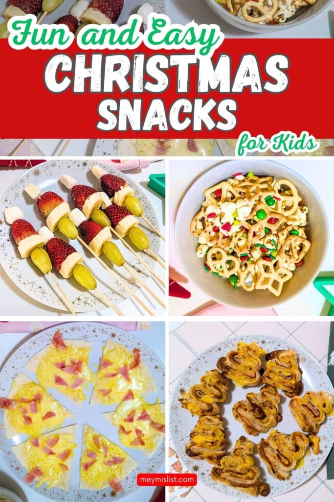 fun and easy Christmas Snacks for Kids