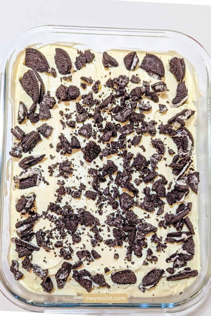 cookies and cream refrigerator cake