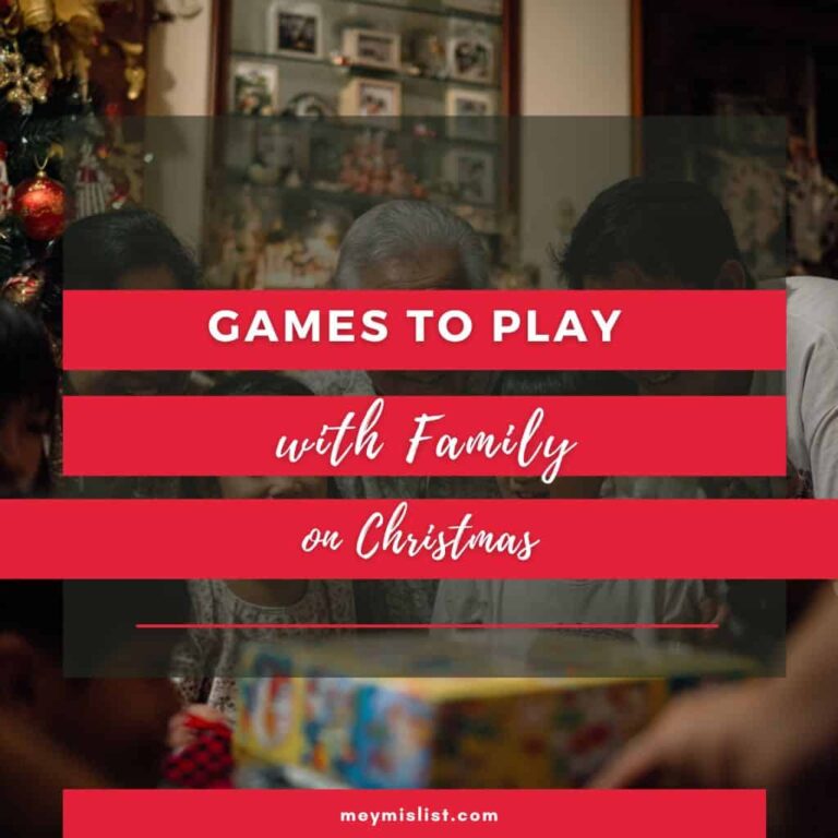 games to play with family on christmas