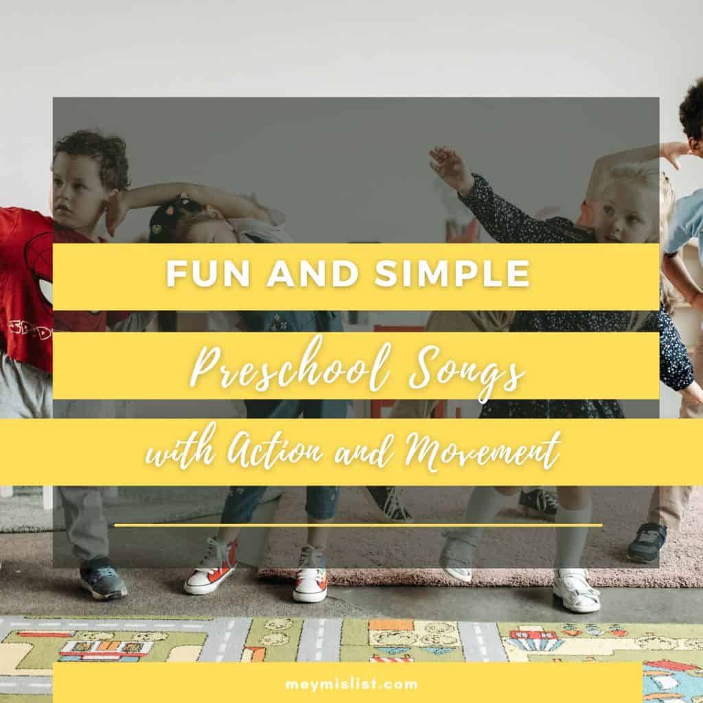 preschool songs with action and movement 2