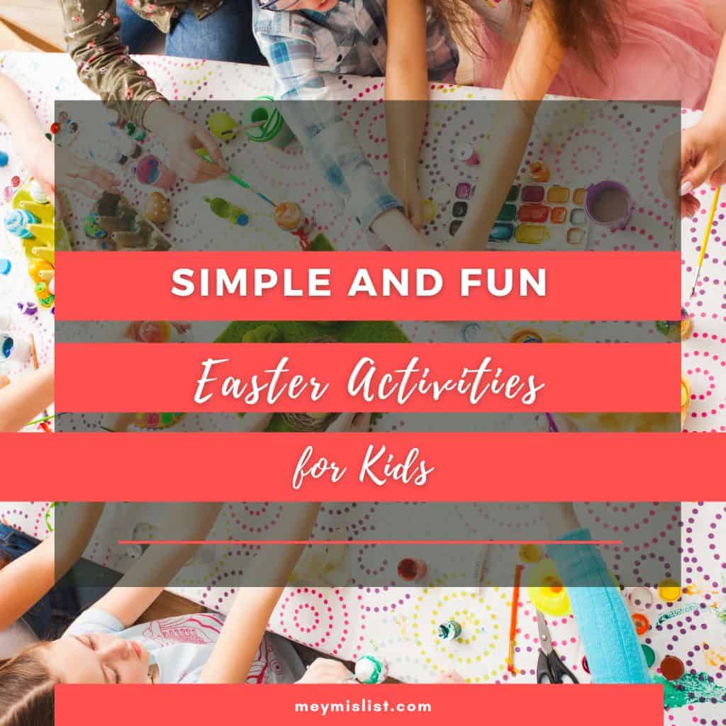 easter activities for kids